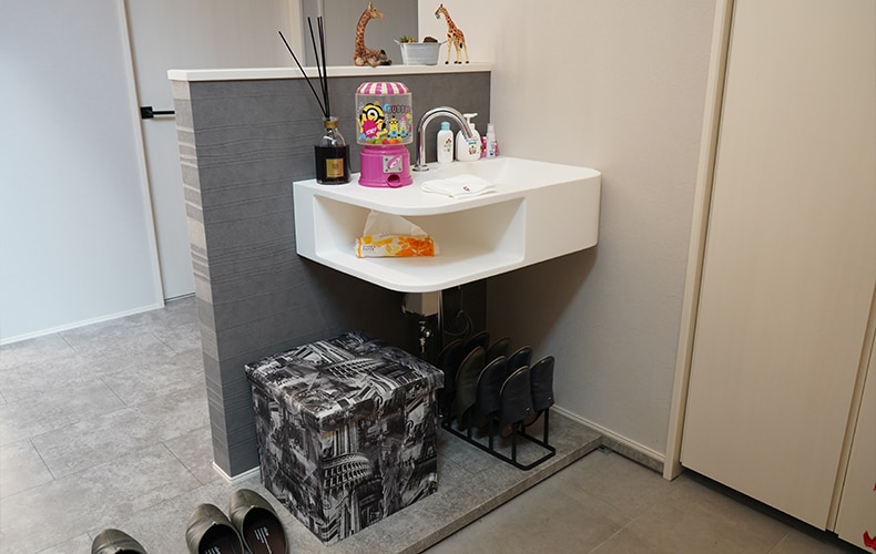 洗面台《ラディ―75》