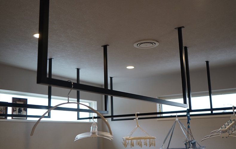 洗濯物が多い日でも安心