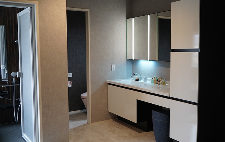 広々とした水回り