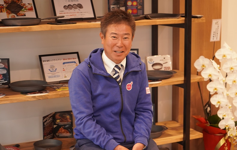 石川鋳造株式会社 代表取締役・石川様の写真