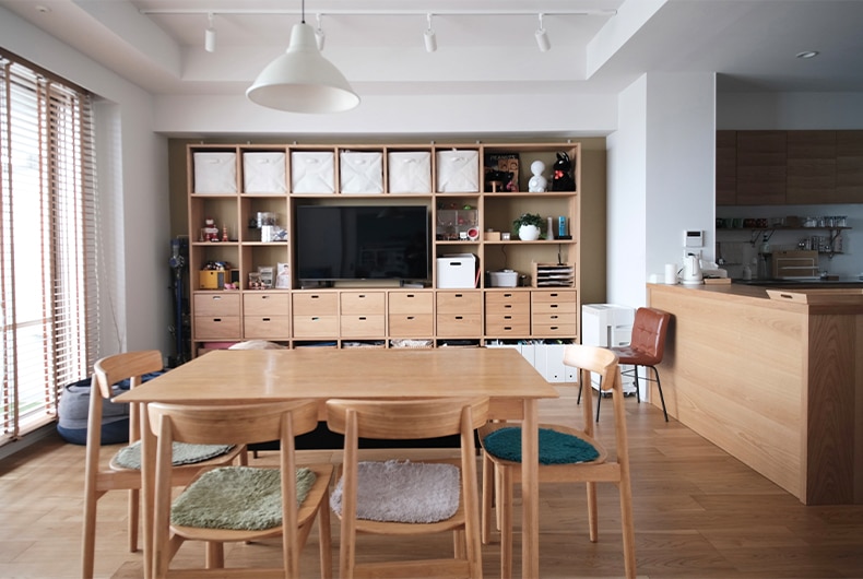 収納システムは無印良品