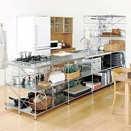 ステンレスユニットシェルフ・キッチン