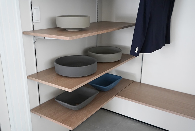 ディスプレイ棚の様子