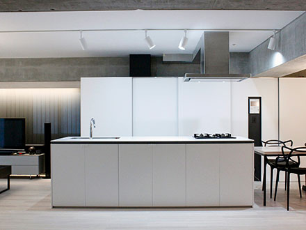 クビレキッチン 人気のプラン アイランド型