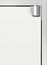 ピボットヒンジの耐荷重は40kg10万回の開閉テスト済み