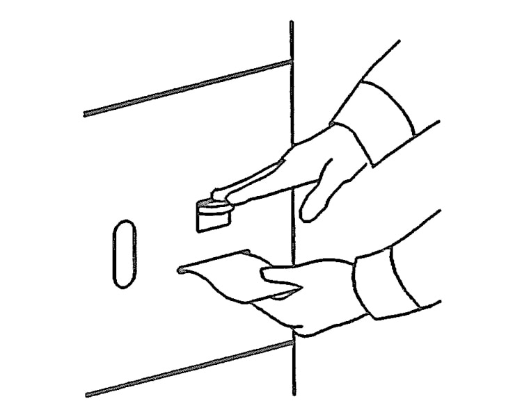6.受領伝票に捺印付BOXで受領印を押して終了