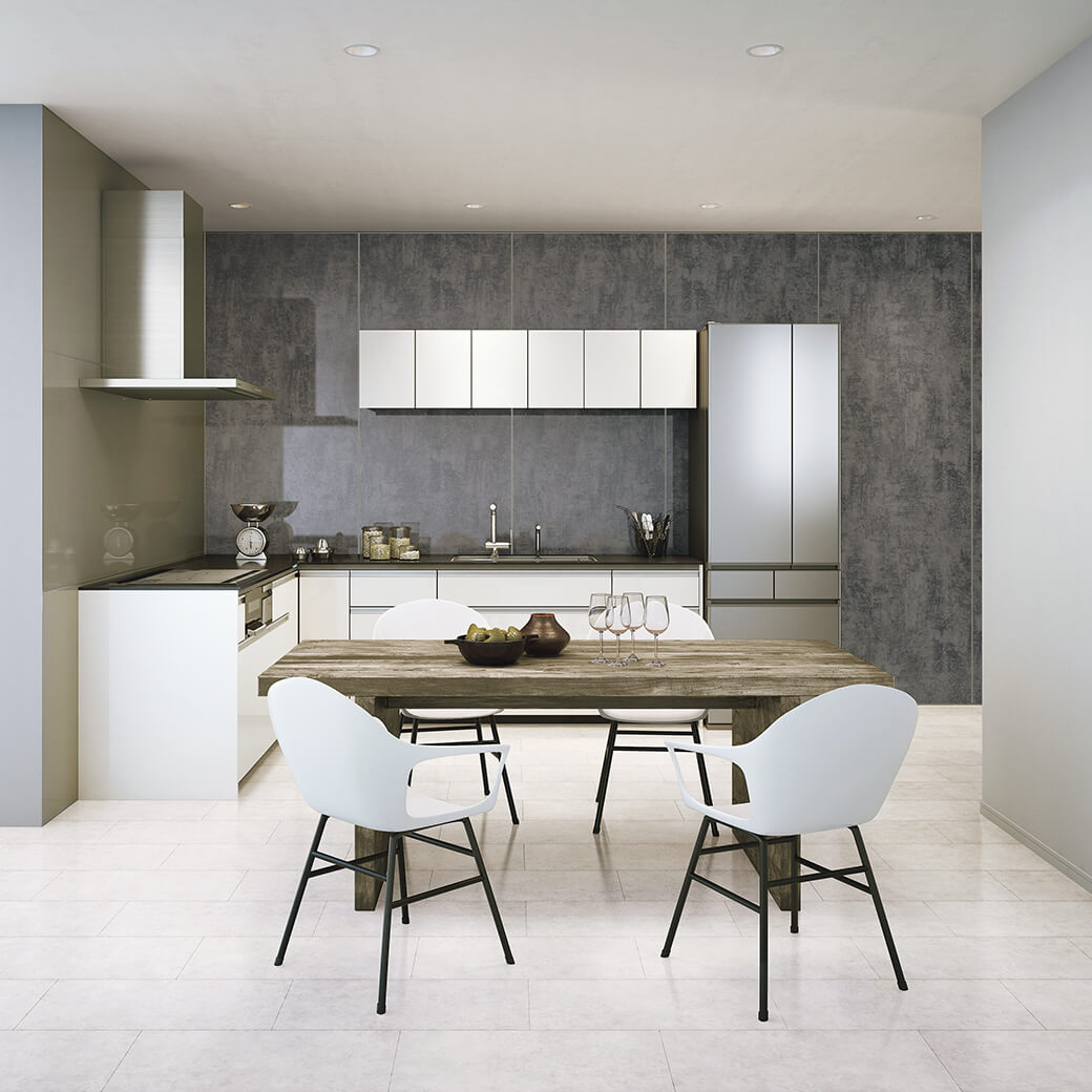 多彩な機能を備えたキッチンパネル