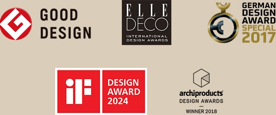 世界で認められたデザイン