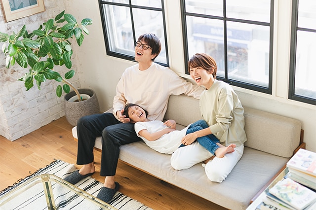 家族団らん